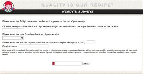 www.talktowendys.com.indo|Wendy's Customer Satisfaction Survey .